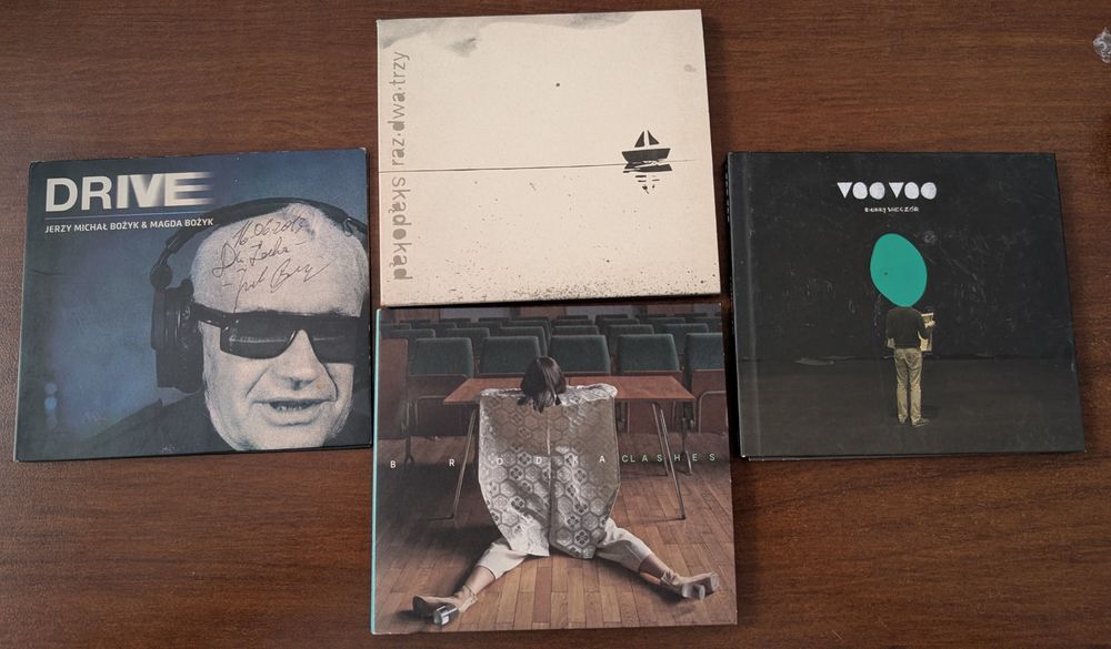 Zestaw Polska Muzyka | Brodka | Voo Voo | Raz Dwa Trzy| Autograf |4cd