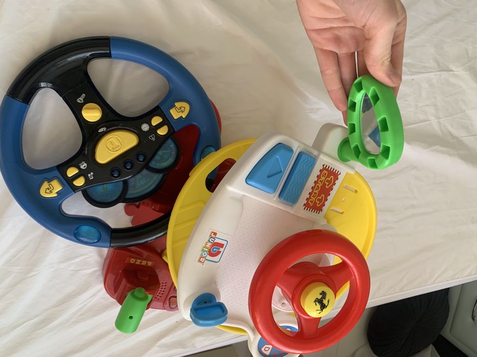 Для хлопчика руль машинки горка