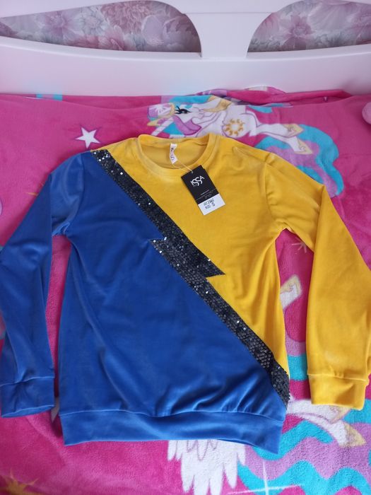 Патріотична велюрова кофтинка, кофта, світшот, реглан