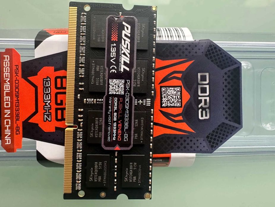 Оперативная память для ноутбуку 8gb DDR3L