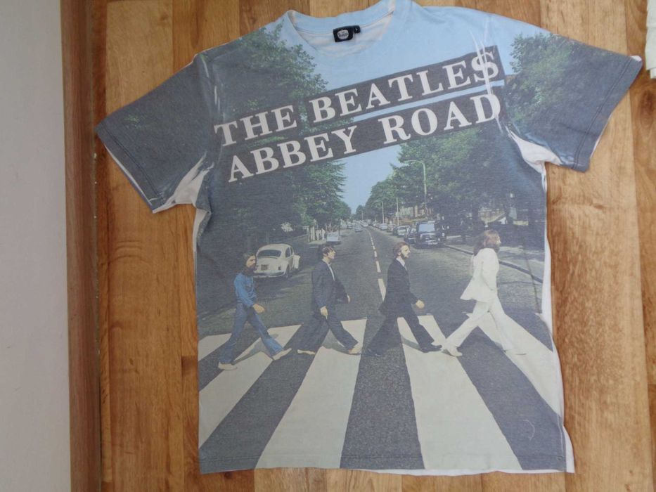 футболка The BEATLES ABBEY ROAD s.L мерч див опис добр стан