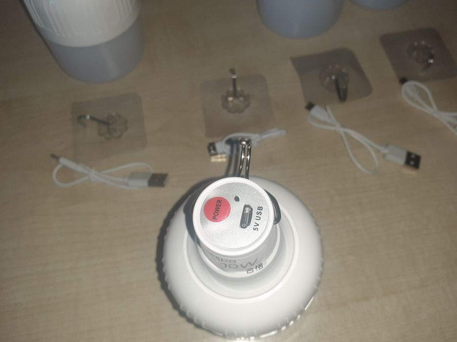 Лампа кемпінгова акумуляторна 100вт, 200вт.300вт.