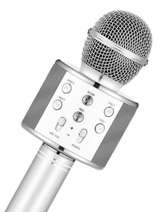 Караоке микрофон.Блютуз колонка.Детская колонка.Детский микрофон.