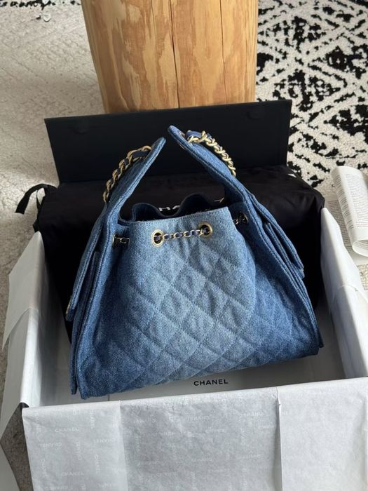 Сумка Chanel джинсовая