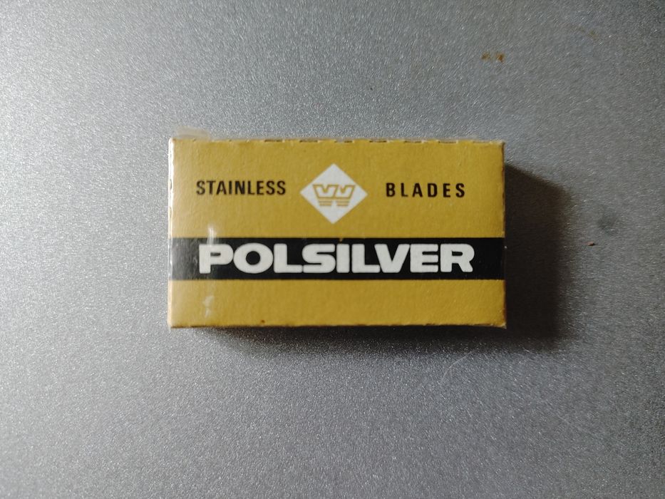 Леза для голiння Polsilver stainless blades Wizamet Poland