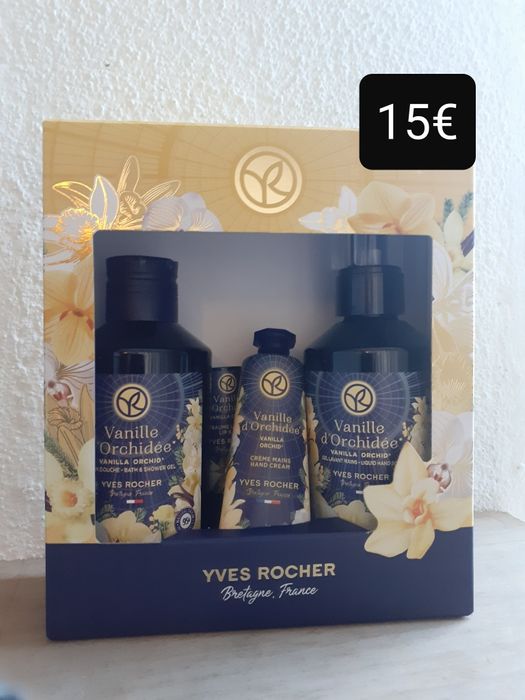 Conjunto baunilha orquidea yves  Rocher