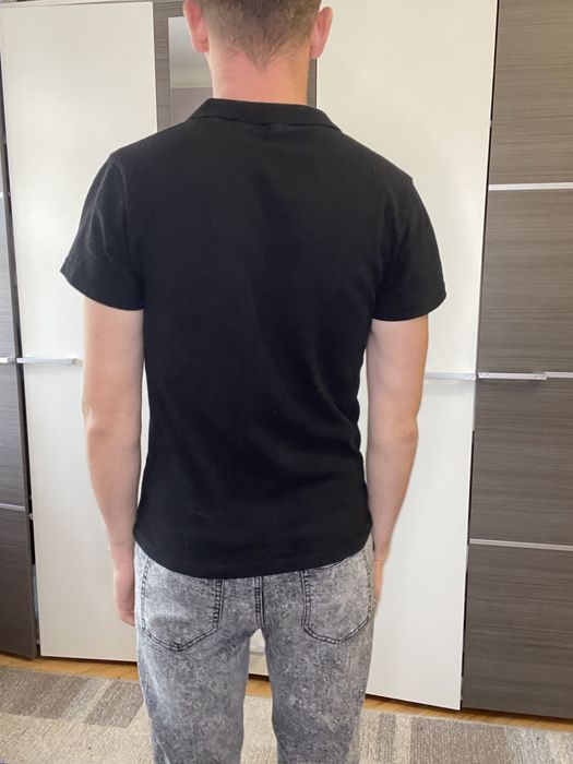 Продам чорне поло Lacoste М оригінал