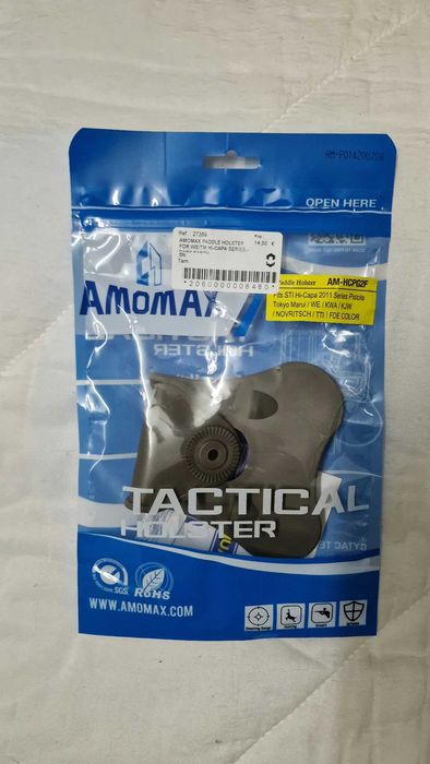 Coldre Amomax para Hi-Capa / 2011 (FDE) + plataforma de perna