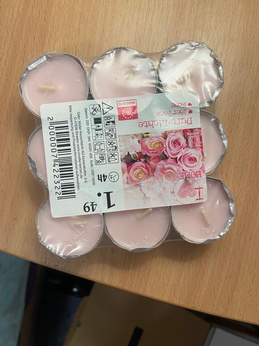 Свічки аромат таблетки