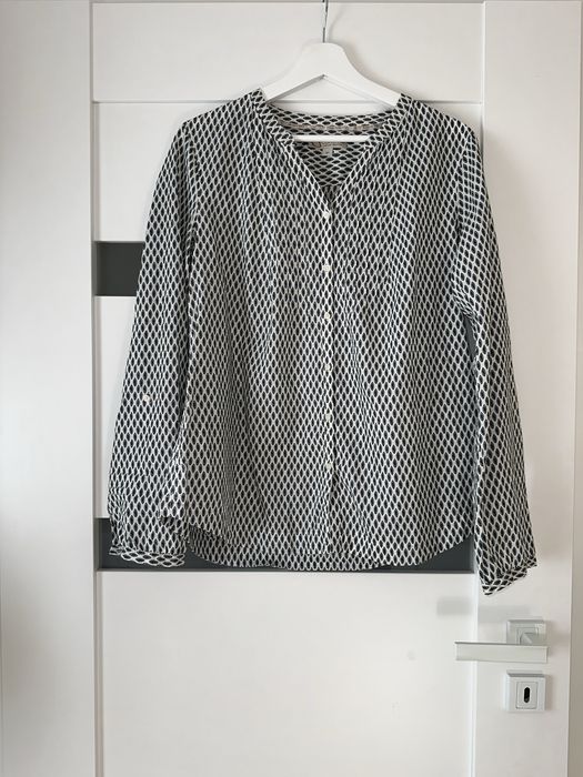 Comma bluzka damska wzór geometryczny 40 L