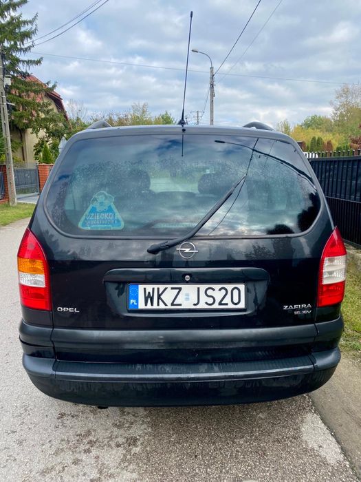Opel Zafira 1.6 Benzyna 7 osobowy 1wszy Wlasciciel