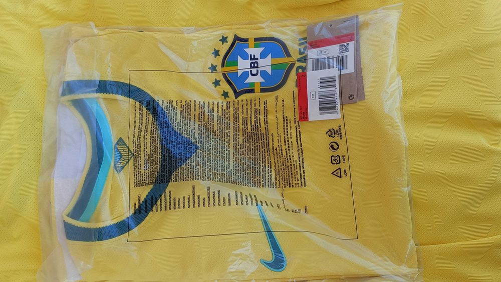 Camisola Oficial Seleção Brasil Oficial mesmo