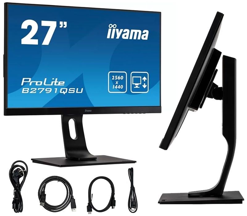 Monitor LED 27” iiyama B2791QSU-B1
