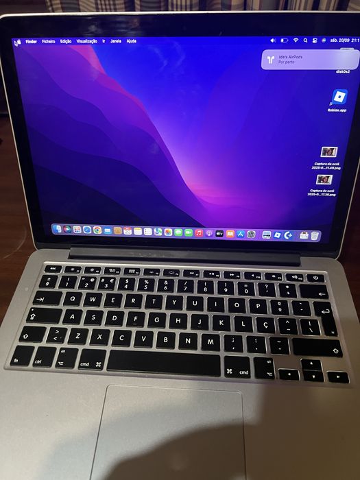 Macbook Pro (Retina 13”, inicio de 2015)