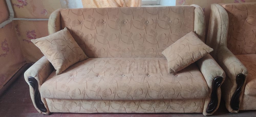 Продам красивый диван и кресло доставка бесплатно по Балте