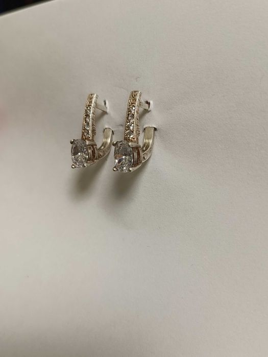 Серебряные сережки 925 пробы