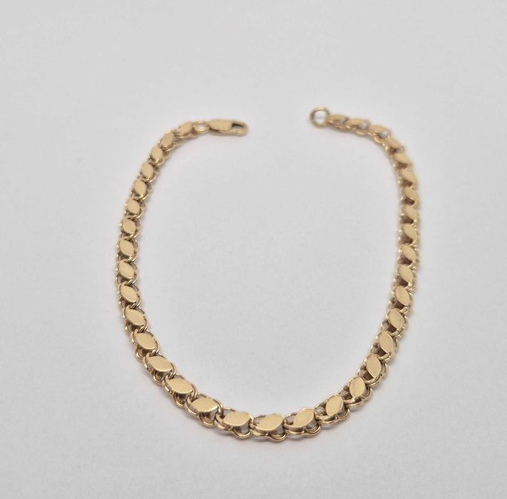 Bransoletka złota 6,31g, złoto 14KT, Komis Jasło Czackiego