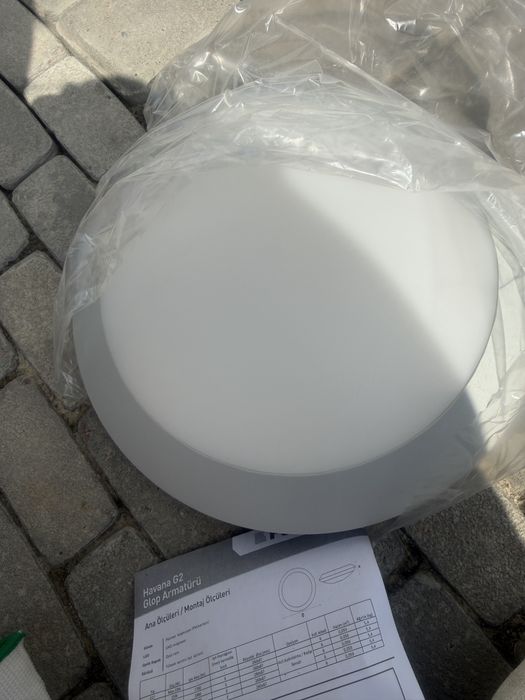 круглий накладний LED-світильник