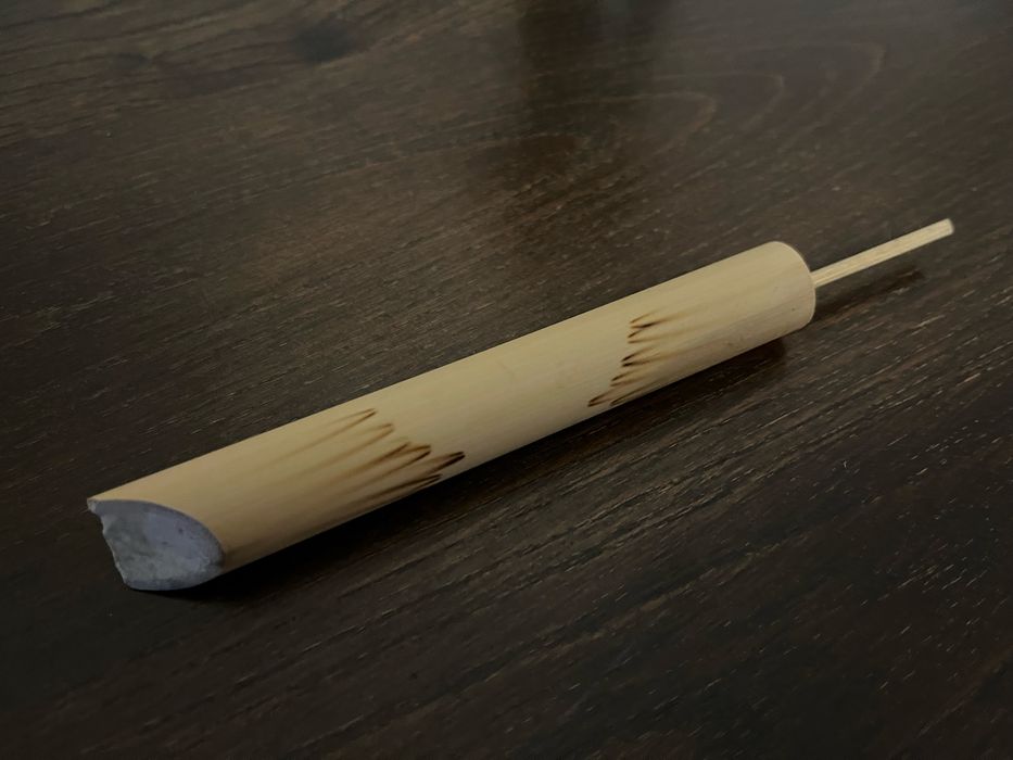 Instrumento de sopro artesanal