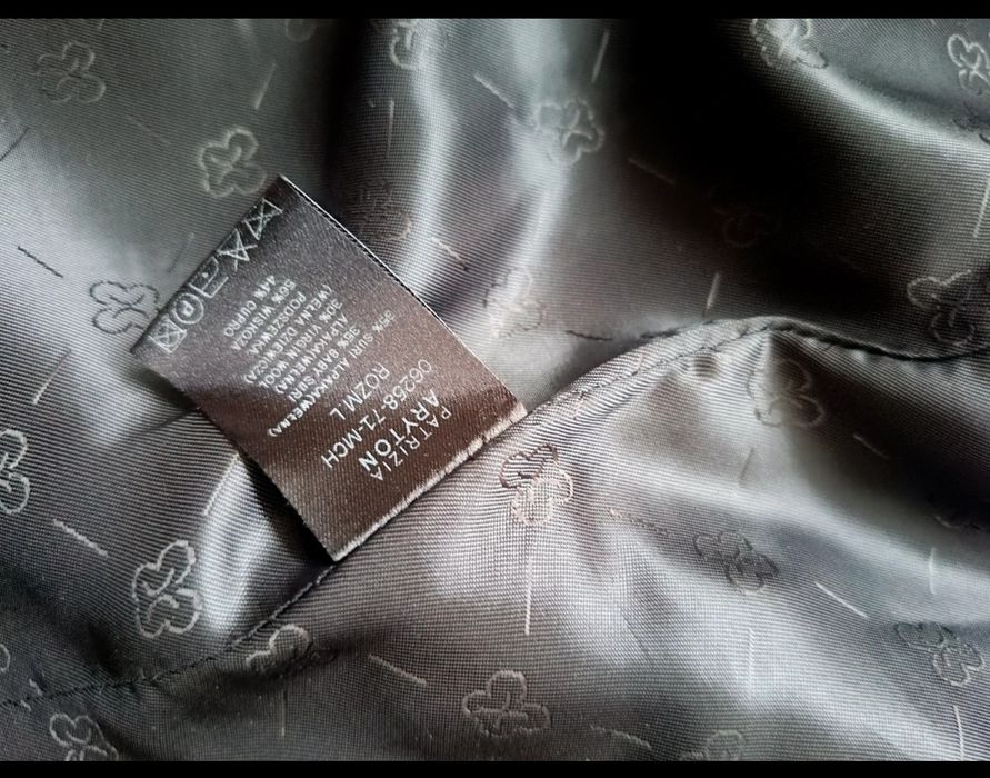 Czerwony oversizowy płaszcz Patrizia Aryton