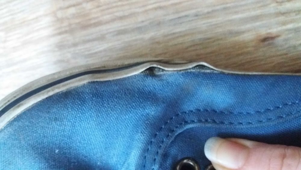 Trampki niebieskie Vans 39