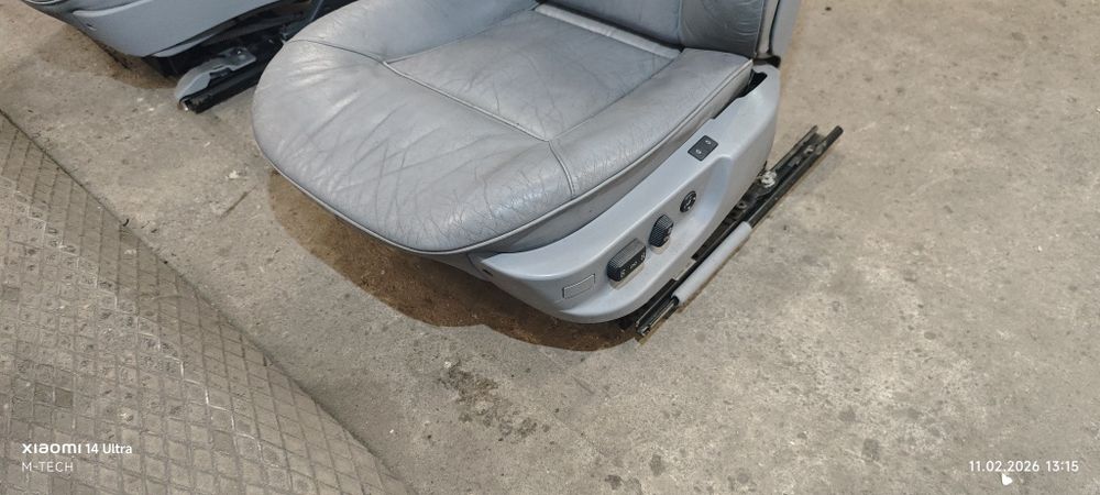 Fotele BMW E38 E39 komforty skóra nappa  masaż