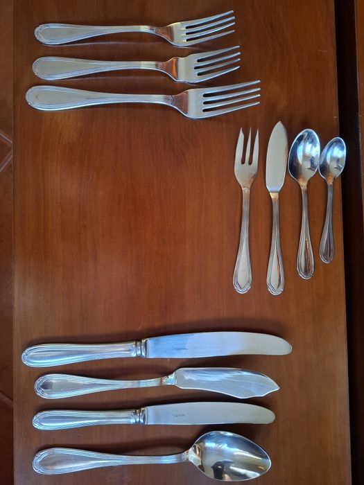 Faqueiro Mafil inox 1810 154 peças