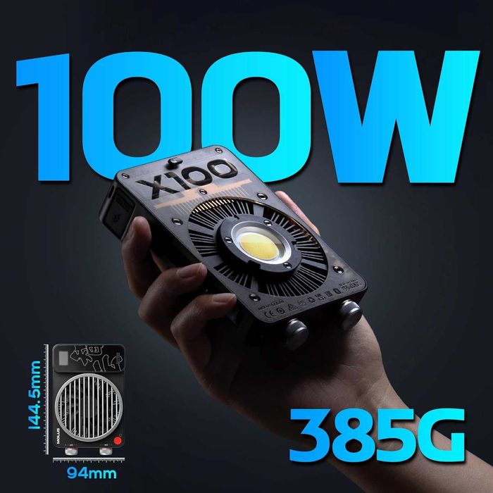 Zhiyun Molus X100 Pro | 100W | SELADO | 3 ANOS DE GARANTIA