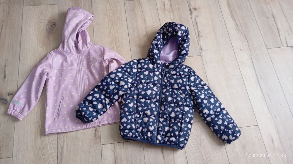 Ubrania dla dziewczynki 110/116