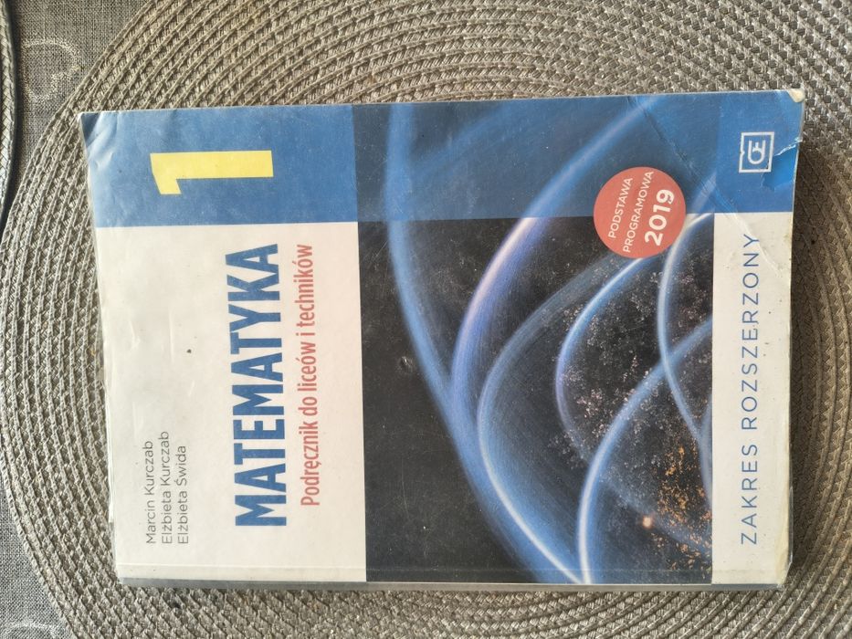 Matematyka 1,  podręcznik dla liceum i technikum