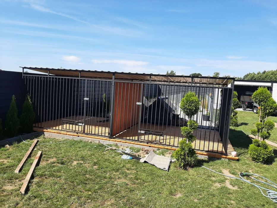 Kojce dla Psów klatki boxy schowki drewniane transport montaż w cenie