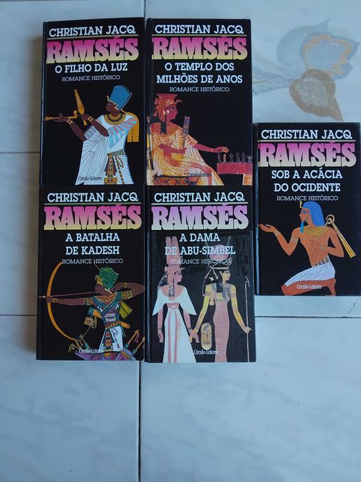 5 Livros de Romance Histórico por Christian Jacq - Pentalogia RAMSÉS