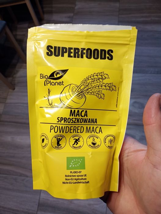 Maca sproszkowana SUPERFOODS powder maca!