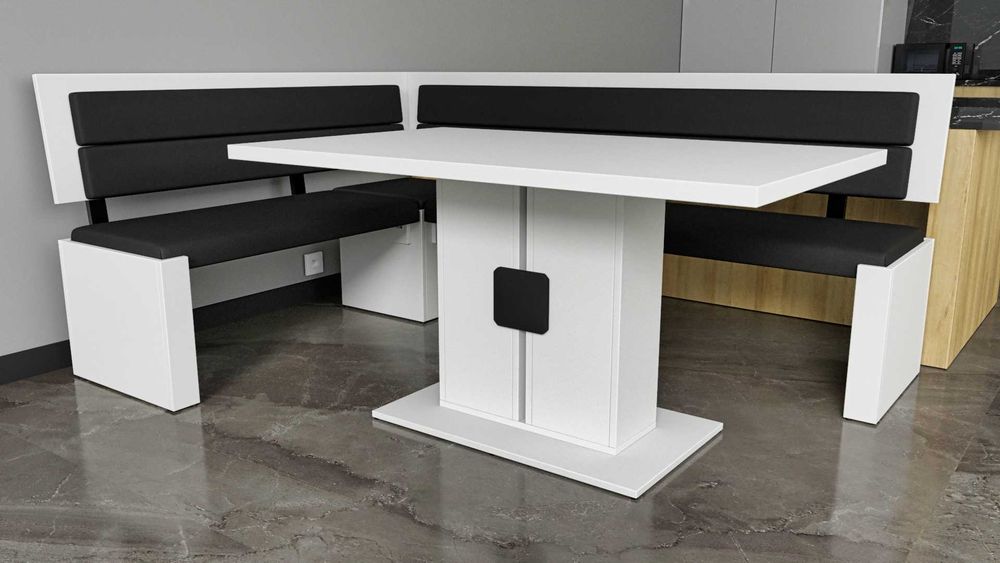 Nowoczesny narożnik kuchenny