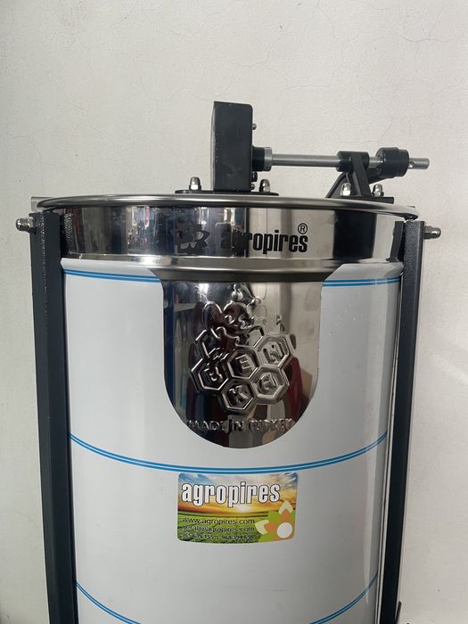 Extrator de mel manual 3 cestas em inox