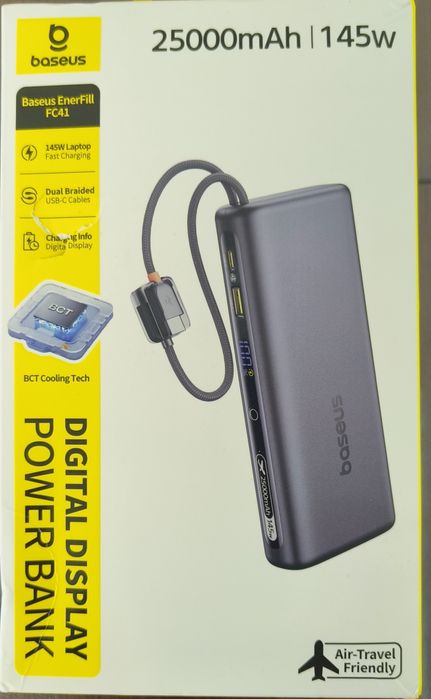 Павербанки Baseus 25000mAh 145w, Baseus Blade HD 20000mAh 100W