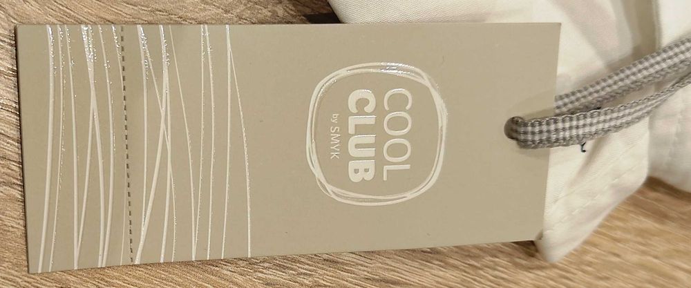 Nowa biała koszula z krótkim rękawem w rowery Cool Club rozm. 116