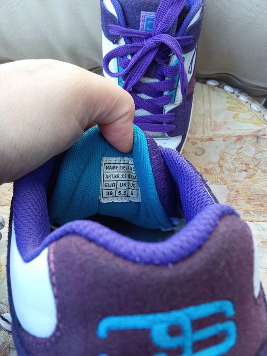 Ténis estilo air force roxos basket streetwear