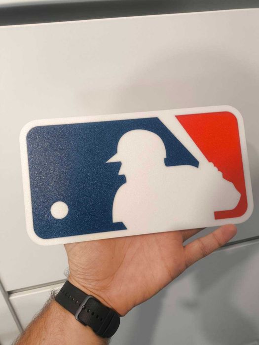 MLB Baseball tabliczka z logo rozgrywek