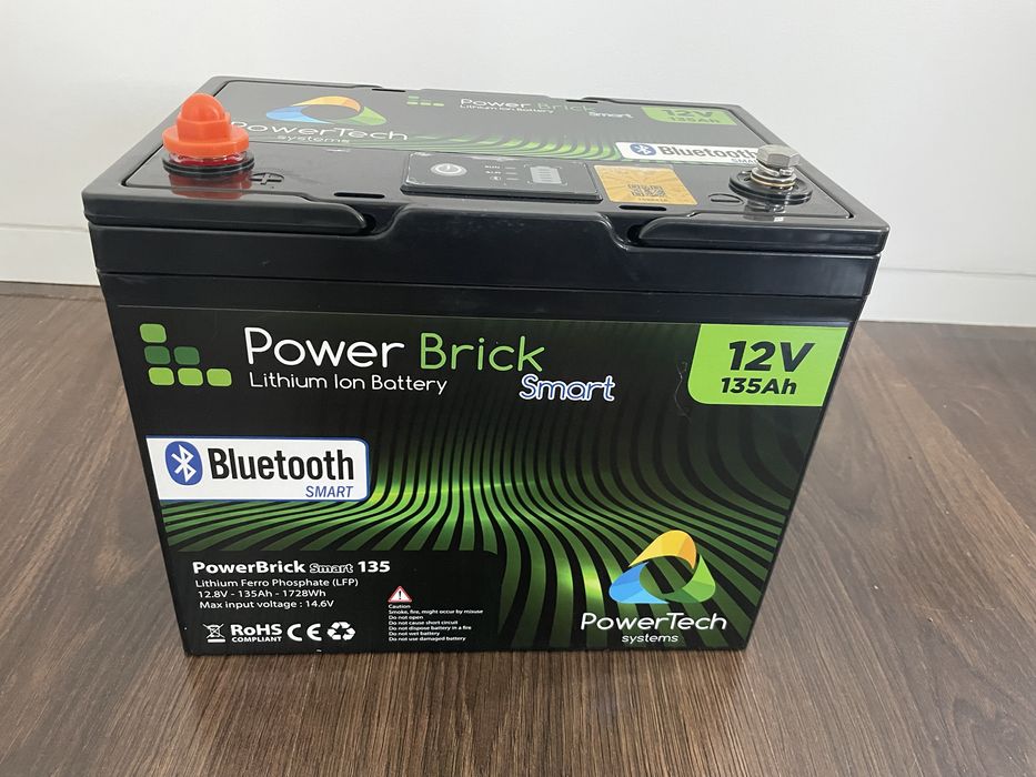 Bateria de lítio Bluetooth 12V – 135Ah