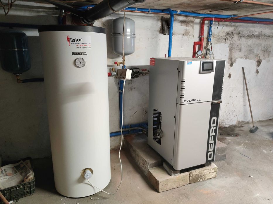 Montaż kotłów Defro ( usługi hydrauliczne )