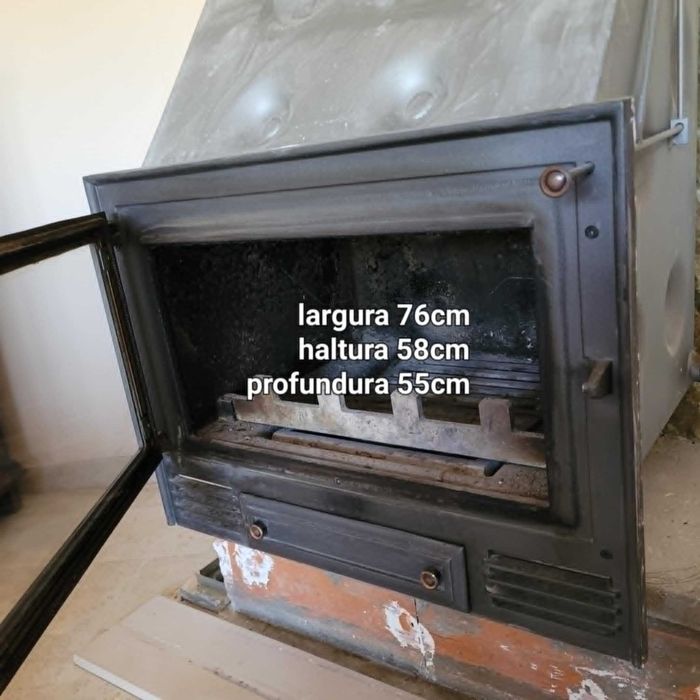 Recuperador para aquecimento central e águas sanitárias