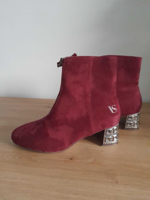 Botki za kostkę roz 35