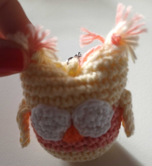 Porta Chaves - Mocho - feito à mão, em lã