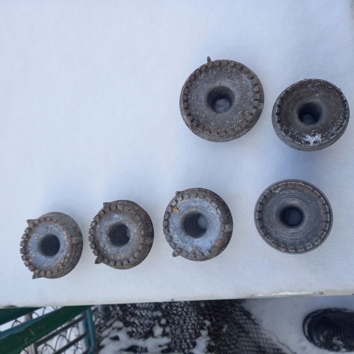 Комплект горєлок до газплити Електа та інших.