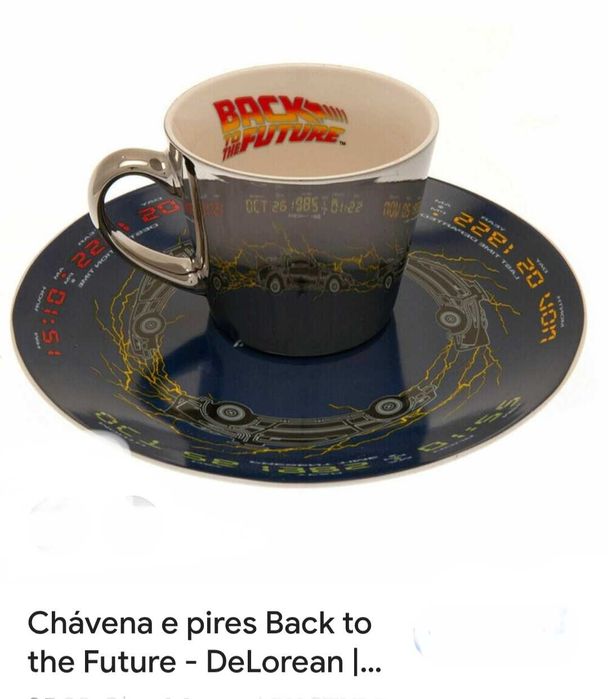 Chávena edição especial " Regresso ao Futuro "