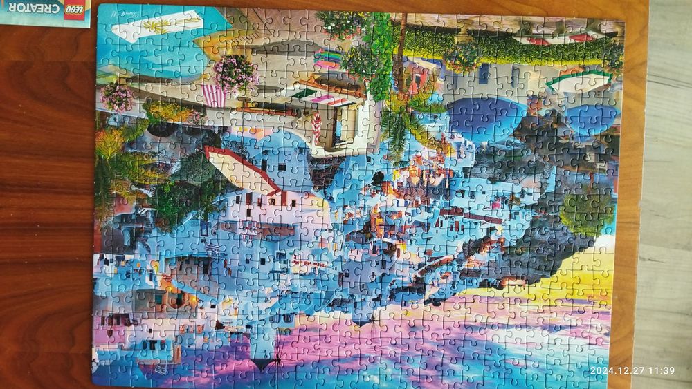 Puzzle Clementoni 500 Santorini