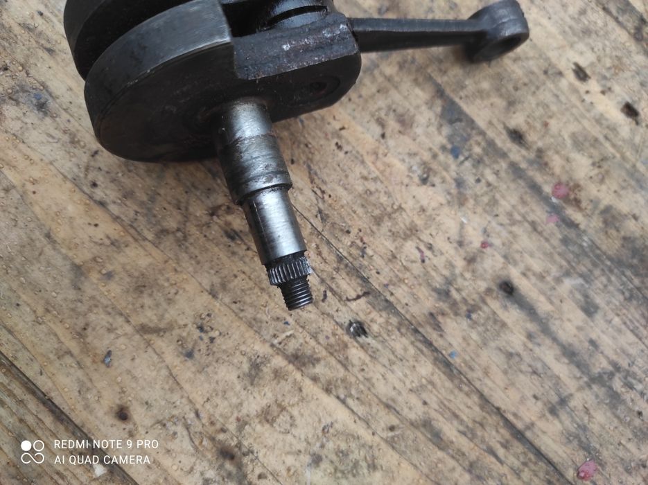 Wał Romet ogar motorynka kadet silnik 023 bez luzu na korbie 5.119