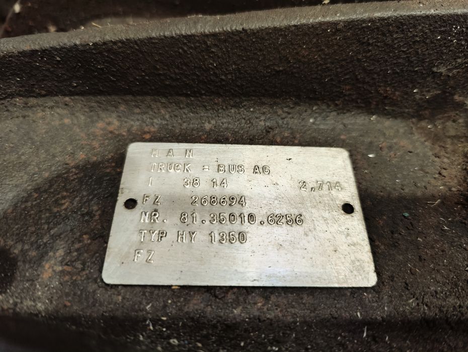 Редуктор заднього моста MAN TGX TGS TGA EURO 5-6 розборка  Запчастини