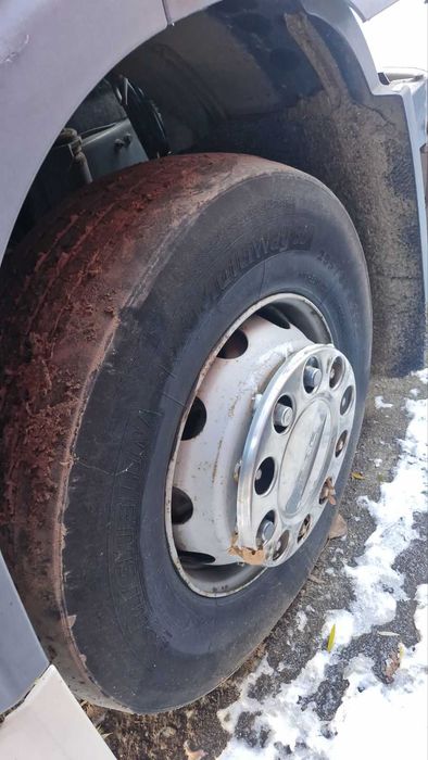 Сідельний тягач DAF XF105.460 під напівпричіп самосвал правий руль